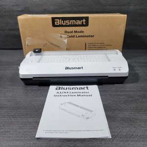 Blusmart White A4 Laminator 5 in 1 GSK86 9 Inch Portable Personal Laminating